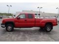 Victory Red 2004 Chevrolet Silverado 3500HD LS Extended Cab 4x4 Dually