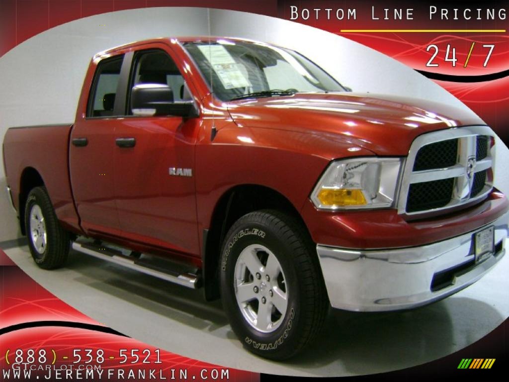 Inferno Red Crystal Pearl Dodge Ram 1500