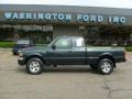 2004 Dark Green Metallic Ford Ranger XLT SuperCab 4x4  photo #1