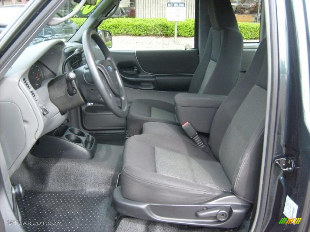 2004 Ranger XLT SuperCab 4x4 - Dark Green Metallic / Flint Gray photo #10