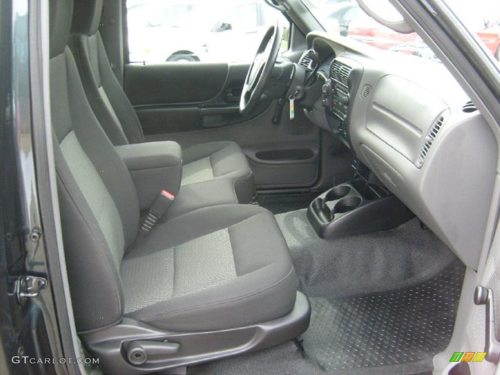 2004 Ranger XLT SuperCab 4x4 - Dark Green Metallic / Flint Gray photo #15