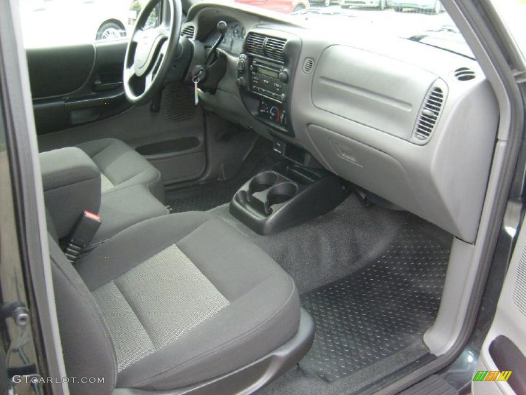 2004 Ranger XLT SuperCab 4x4 - Dark Green Metallic / Flint Gray photo #16