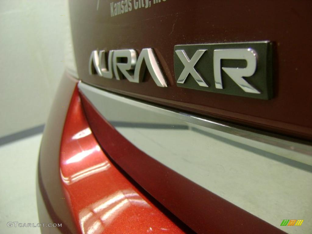 2009 Aura XR - Red Jewel Tintcoat / Gray photo #28