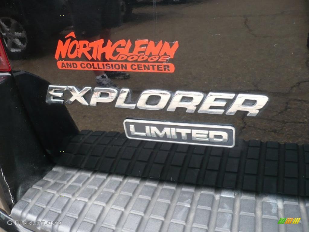 2003 Explorer Limited AWD - Black / Medium Parchment Beige photo #13