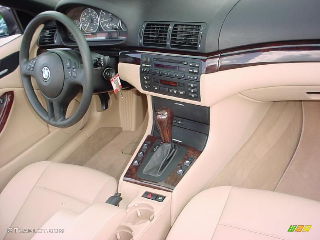 2002 3 Series 330i Convertible - Orient Blue Metallic / Sand photo #17