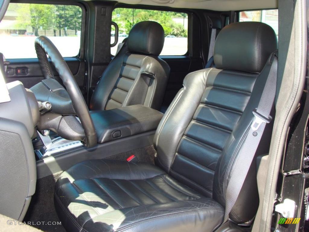 2006 H2 SUT - Black / Ebony photo #13