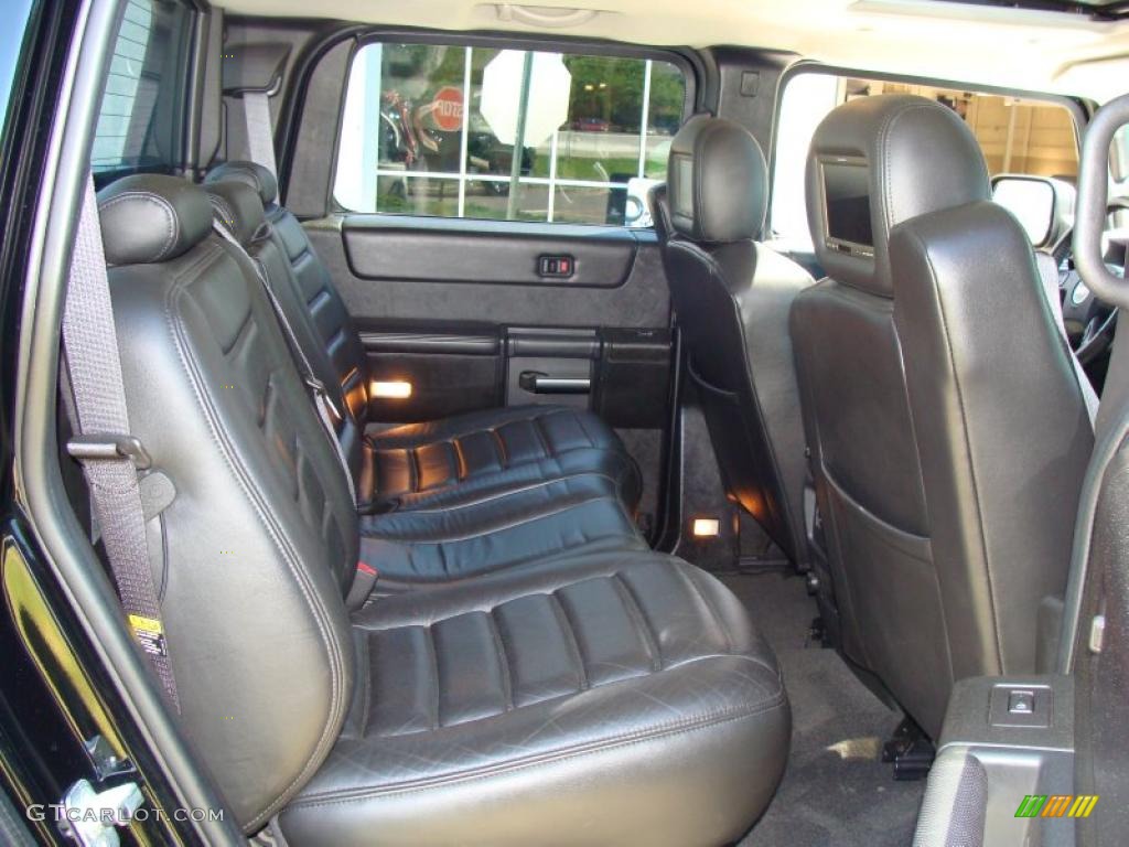 2006 H2 SUT - Black / Ebony photo #15