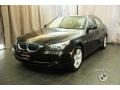 2008 Jet Black BMW 5 Series 528xi Sedan  photo #1