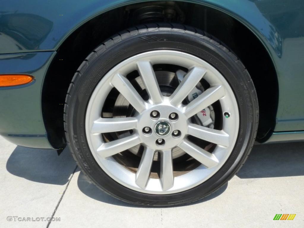 2004 XJ XJR - Jaguar Racing Green Metallic / Sand photo #11