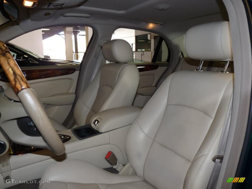 2004 XJ XJR - Jaguar Racing Green Metallic / Sand photo #21