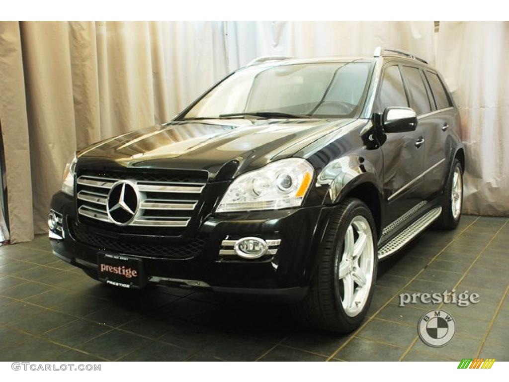 2009 GL 550 4Matic - Black / Black photo #1