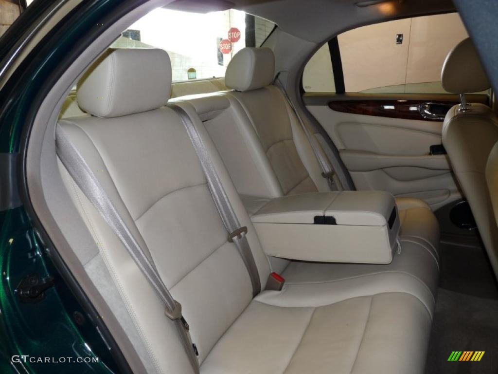 2004 XJ XJR - Jaguar Racing Green Metallic / Sand photo #27