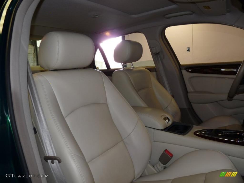 2004 XJ XJR - Jaguar Racing Green Metallic / Sand photo #30