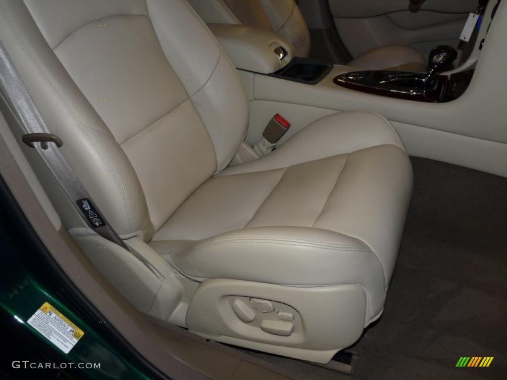 2004 XJ XJR - Jaguar Racing Green Metallic / Sand photo #31