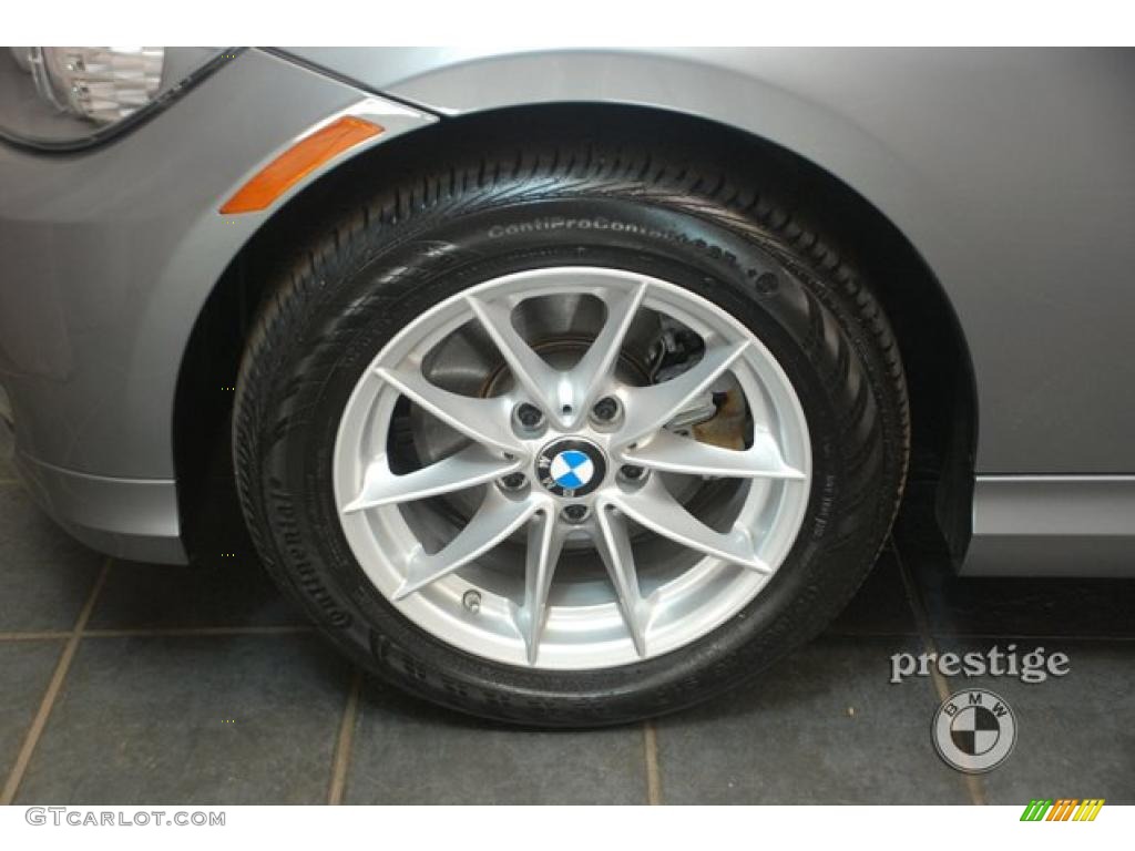 2010 3 Series 328i xDrive Sedan - Space Gray Metallic / Black photo #7