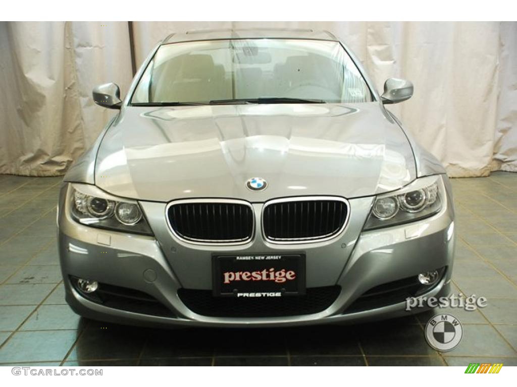 2010 3 Series 328i xDrive Sedan - Space Gray Metallic / Black photo #10