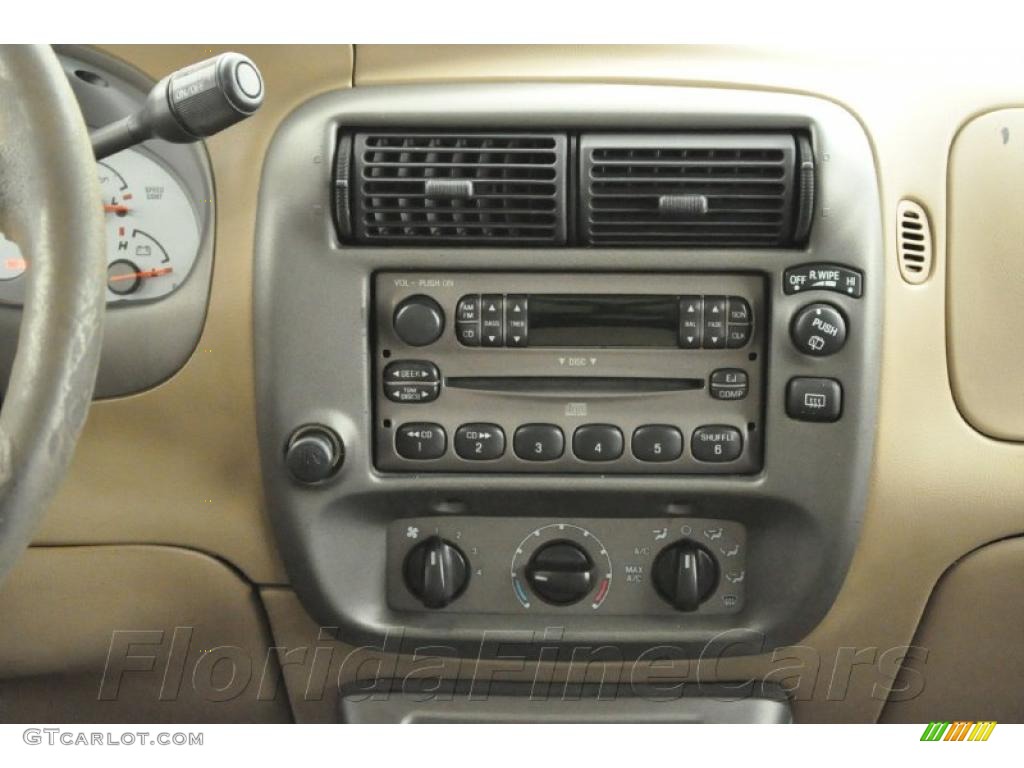 2001 Explorer Sport - Black / Medium Prairie Tan photo #15