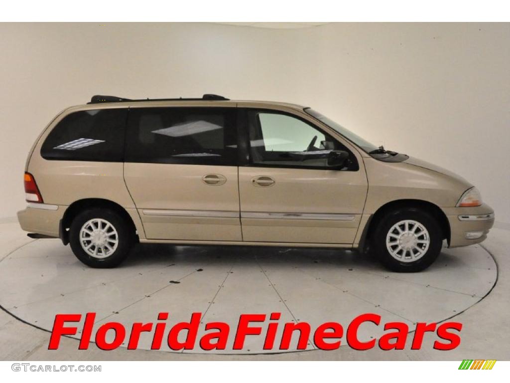 1999 Windstar SE - Harvest Gold Metallic / Medium Parchment photo #4