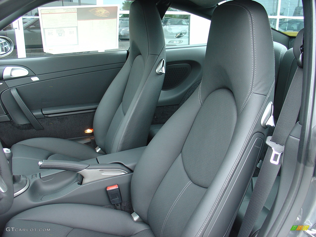 2007 911 Carrera Coupe - Meteor Grey Metallic / Black photo #13