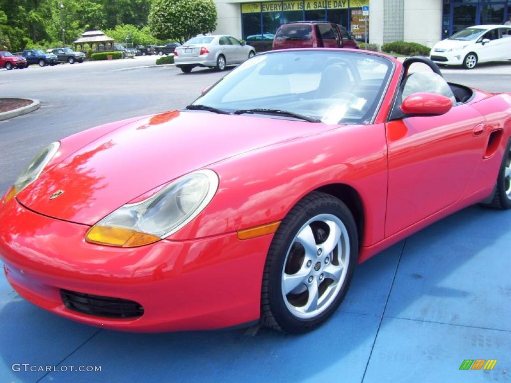 2002 Boxster  - Guards Red / Black photo #1