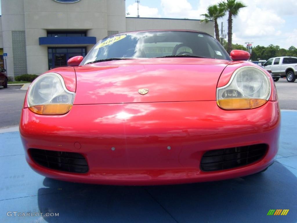 2002 Boxster  - Guards Red / Black photo #2