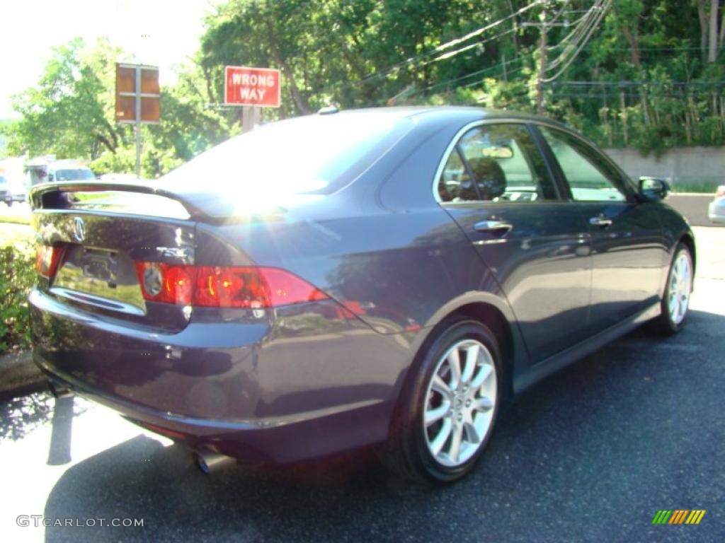 2008 TSX Sedan - Carbon Gray Pearl / Ebony photo #4