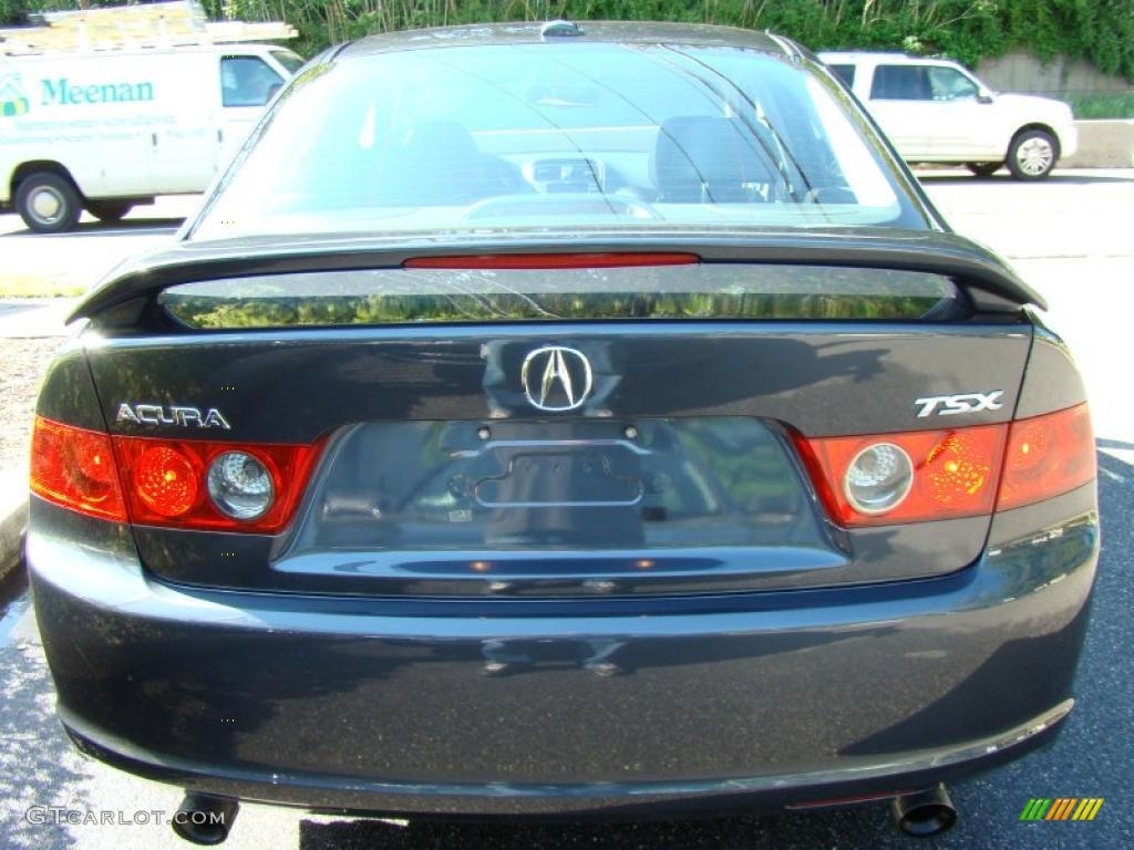 2008 TSX Sedan - Carbon Gray Pearl / Ebony photo #5