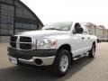 2008 Bright White Dodge Ram 1500 ST Quad Cab 4x4  photo #9