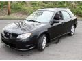 2006 Obsidian Black Pearl Subaru Impreza 2.5i Wagon  photo #1