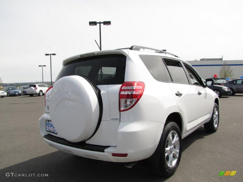 2010 RAV4 V6 4WD - Super White / Ash Gray photo #3