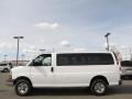 Summit White 2009 Chevrolet Express LS 3500 Passenger Van