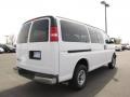 Summit White - Express LS 3500 Passenger Van Photo No. 3