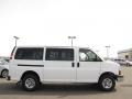 Summit White - Express LS 3500 Passenger Van Photo No. 13