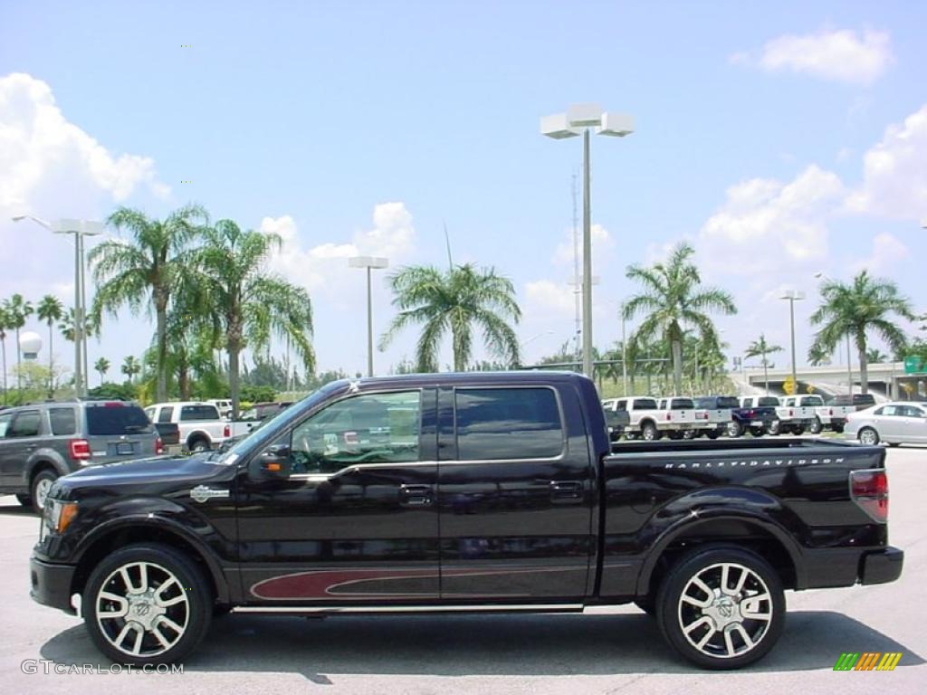 2010 F150 Harley-Davidson SuperCrew - Lava Red Metallic / Harley Davidson Lava Red/Black photo #10