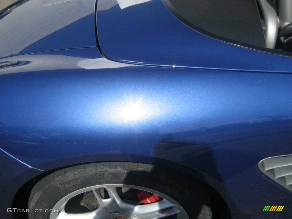 2006 Boxster S - Cobalt Blue Metallic / Sand Beige photo #7
