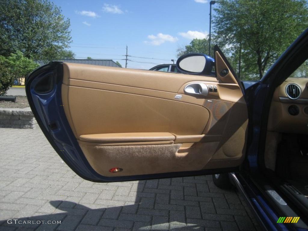 2006 Boxster S - Cobalt Blue Metallic / Sand Beige photo #30