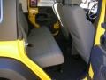 2009 Detonator Yellow Jeep Wrangler Unlimited Rubicon 4x4  photo #5