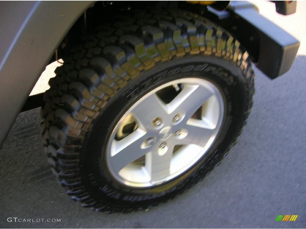 2009 Wrangler Unlimited Rubicon 4x4 - Detonator Yellow / Dark Slate Gray/Medium Slate Gray photo #6