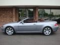 2007 Silver Grey Metallic BMW 6 Series 650i Convertible  photo #3