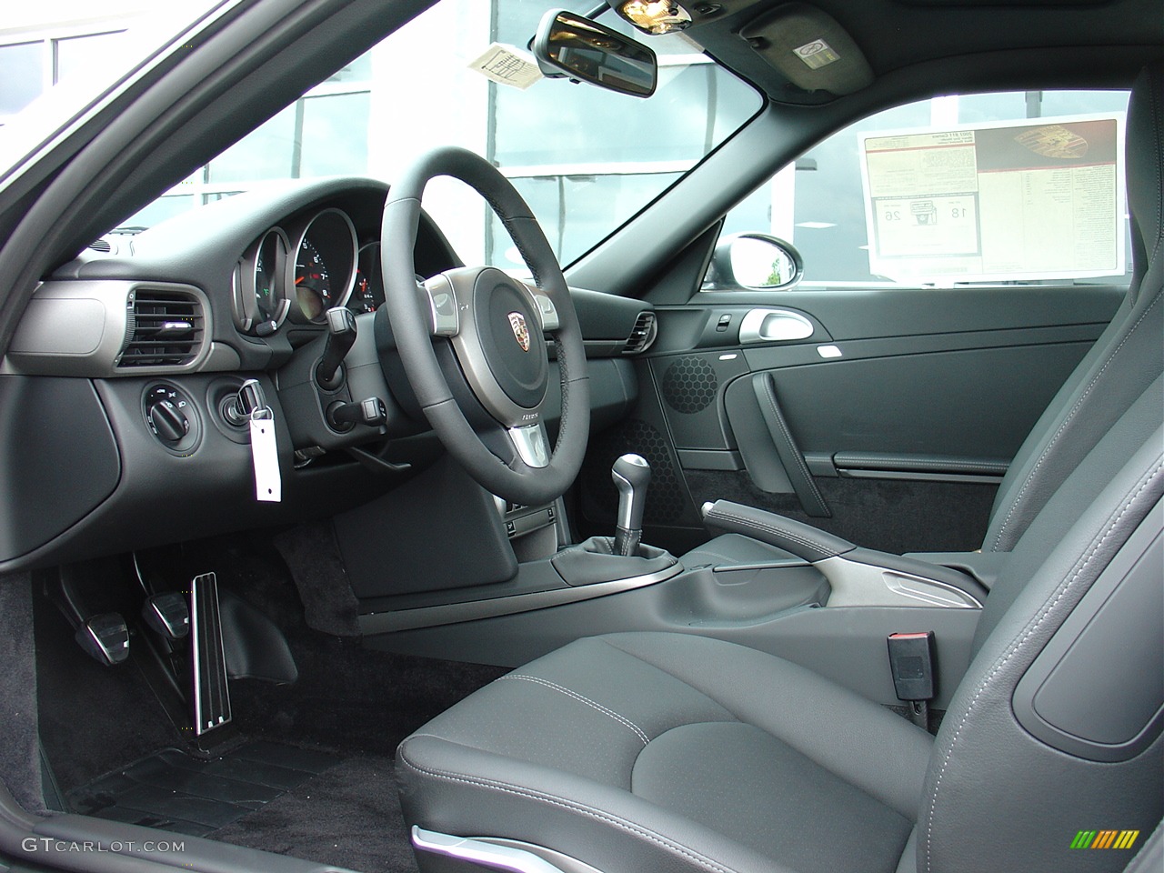 2007 911 Carrera Coupe - Meteor Grey Metallic / Black photo #14