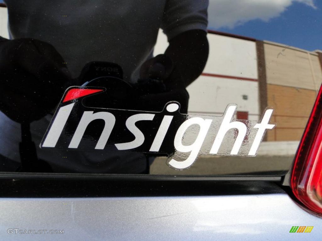 2002 Insight Hybrid - Sebring Silver / Black photo #13