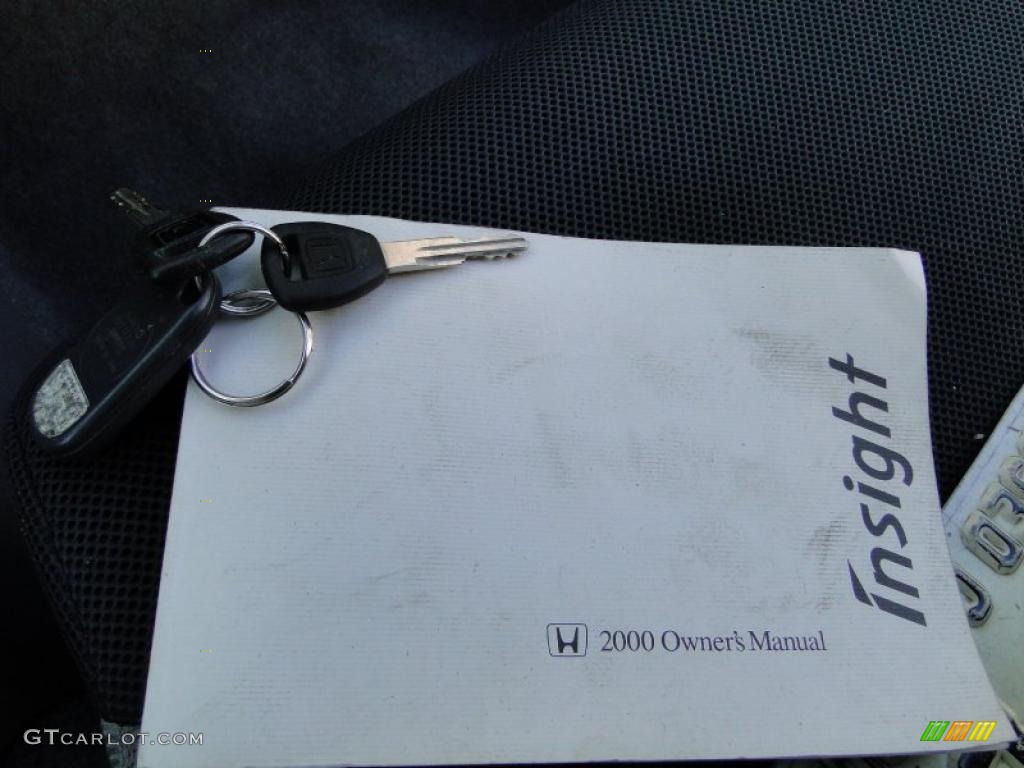 2002 Insight Hybrid - Sebring Silver / Black photo #30
