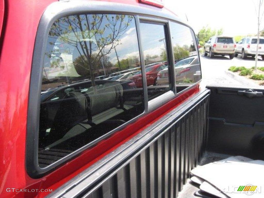 2009 Tacoma V6 SR5 Access Cab 4x4 - Barcelona Red Metallic / Graphite Gray photo #23