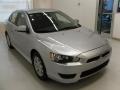 2010 Apex Silver Metallic Mitsubishi Lancer ES  photo #5