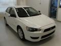 2010 Wicked White Metallic Mitsubishi Lancer DE  photo #5
