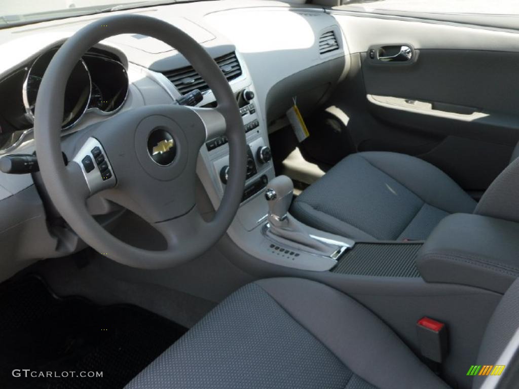 2010 Malibu LS Sedan - Black Granite Metallic / Titanium photo #25