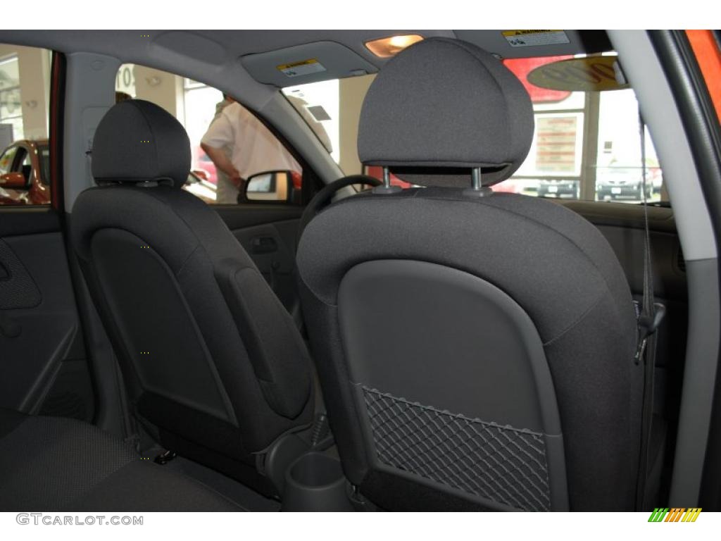 2009 Rio Rio5 LX Hatchback - Sunset Orange / Gray photo #20