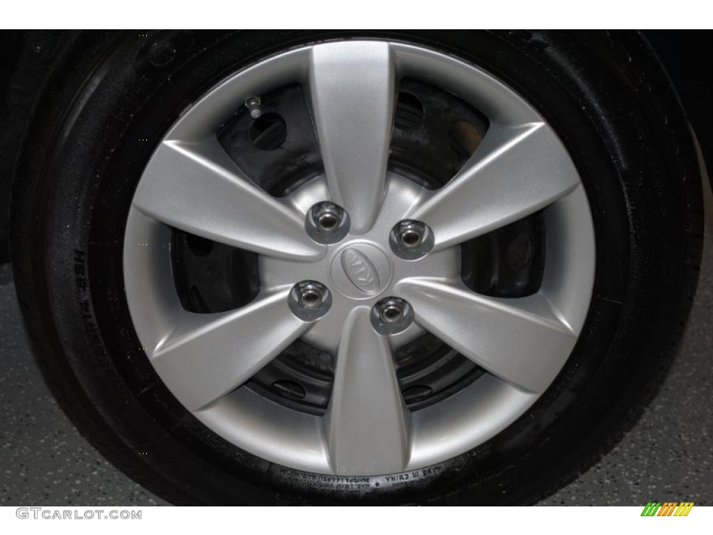 2009 Rio Rio5 LX Hatchback - Sunset Orange / Gray photo #29