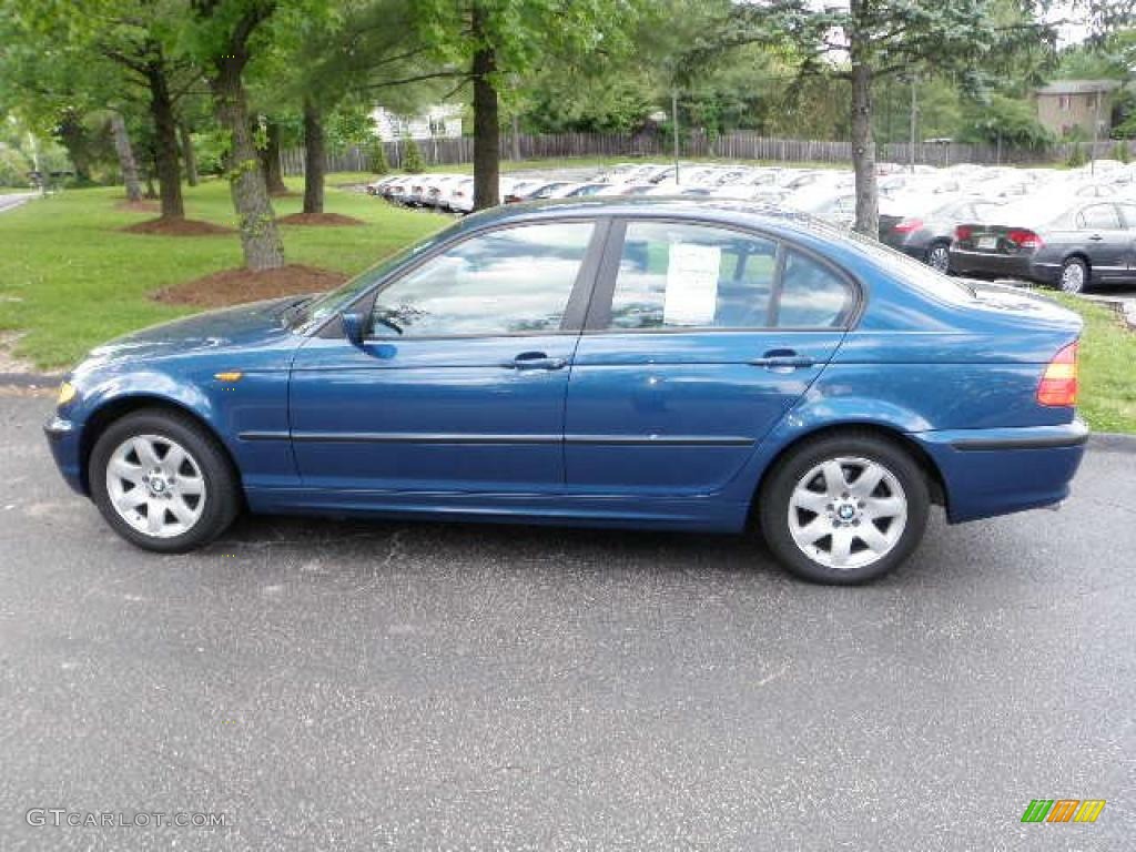 2003 3 Series 325xi Sedan - Mystic Blue Metallic / Grey photo #1