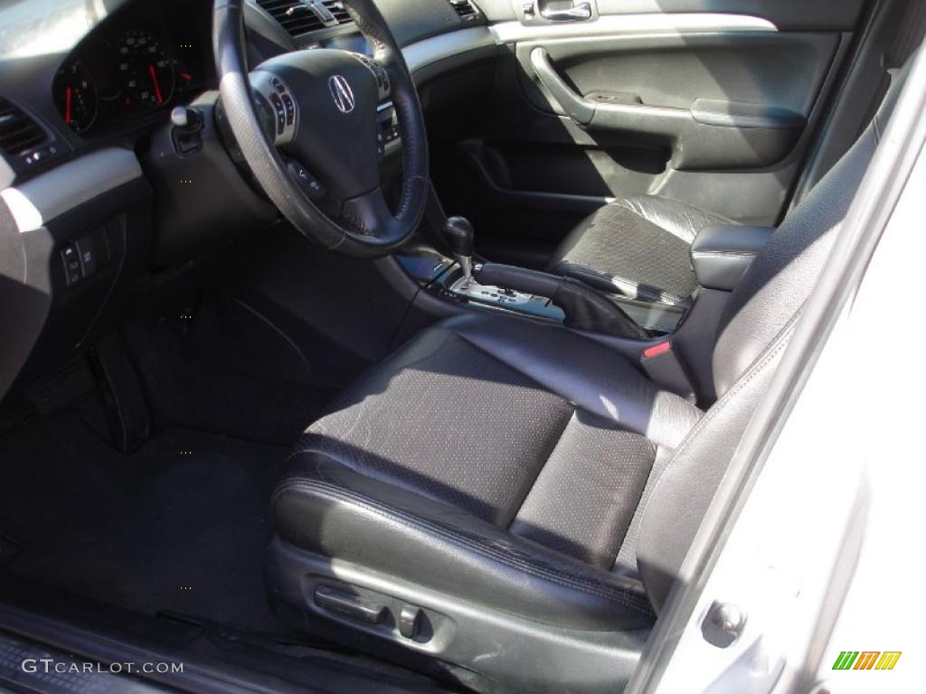 2008 TSX Sedan - Alabaster Silver Metallic / Ebony photo #10